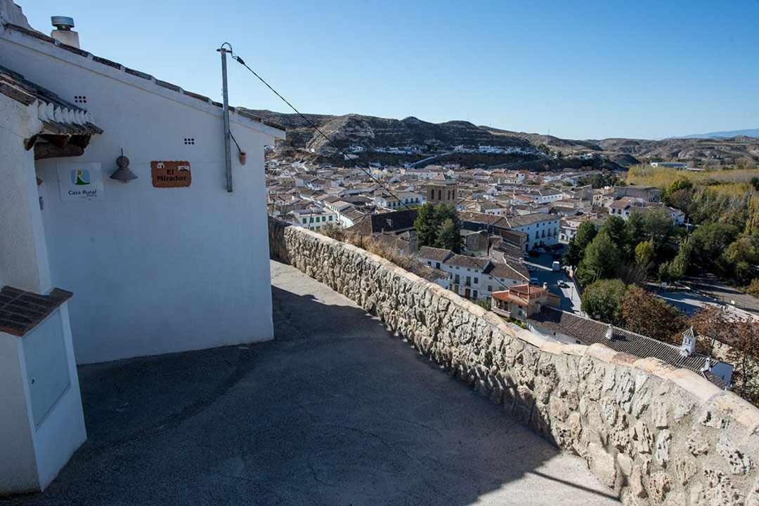 Casas Cueva El Mirador De Galera Guest House Exterior photo